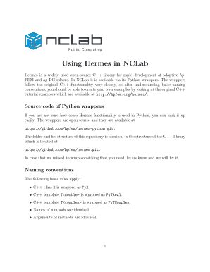 Using Hermes in NCLab 